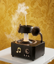 Diffuseur d'huiles essentielles tourne-disque vintage